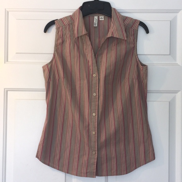 St. JOHN’S BAY Sleeveless blouse SZ M - Picture 2 of 5